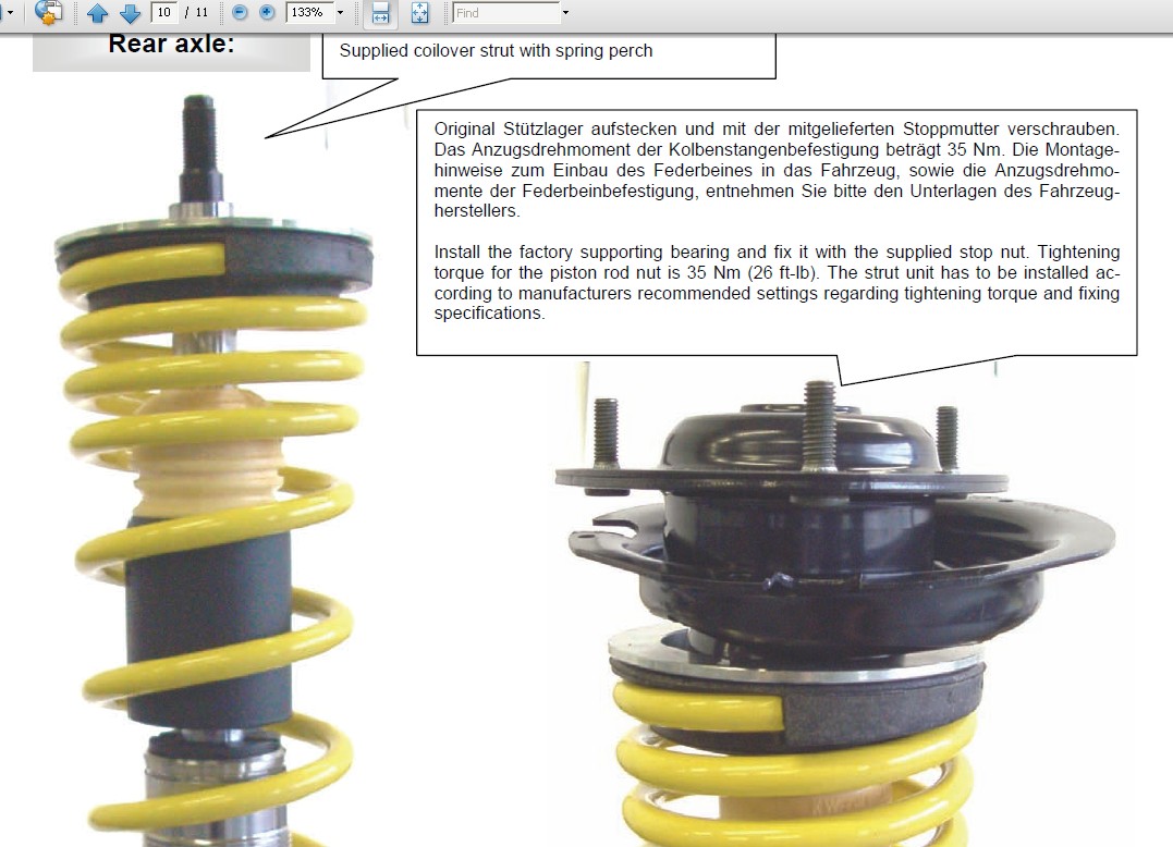 RCE T2s/KW Variant3s with '02/03 WRX rear top mounts? NASIOC